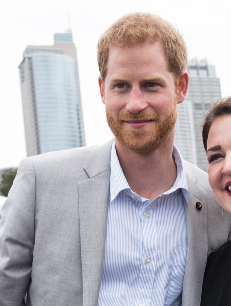 Prince Harry at the Invictus Games in Sydney in 2018, file photo, in an article about his GQ interview on a UK return